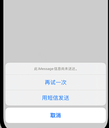 平坝apple维修iPhone上无法正常发送iMessage信息